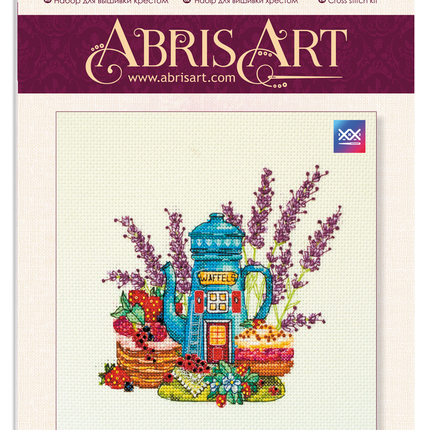 DIY Cross Stitch Kit "Sweet morning" 5.9"x5.5"