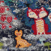 DIY Cross Stitch Kit "In the winter forest one day" 9.4"x13.4"