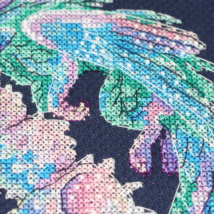 DIY Cross Stitch Kit "Baby dragon" 6.9"x6.9"