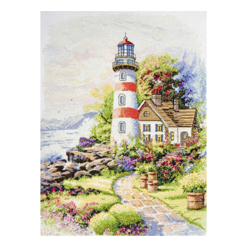 DIY Cross Stitch Kit "Bay of hope" 11.8x15.7 in