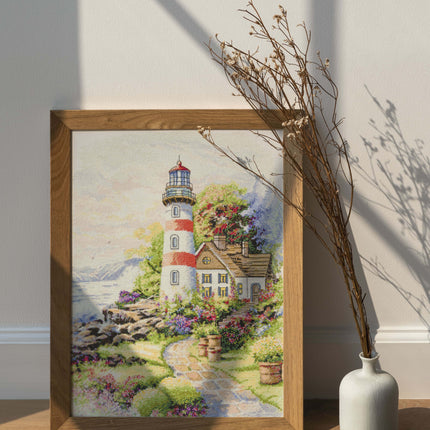 DIY Cross Stitch Kit "Bay of hope" 11.8x15.7 in