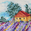 DIY Cross Stitch Kit "Provence morning" 7.1"x6.7"