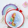 Counted Cross Stitch Kit "Sleeping giraffe"