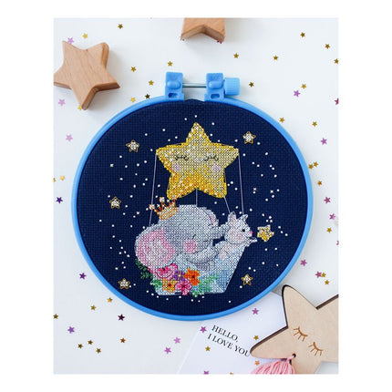 Counted Cross Stitch Kit "Night walk"