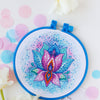 Counted Cross Stitch Kit "Flower of Happiness"