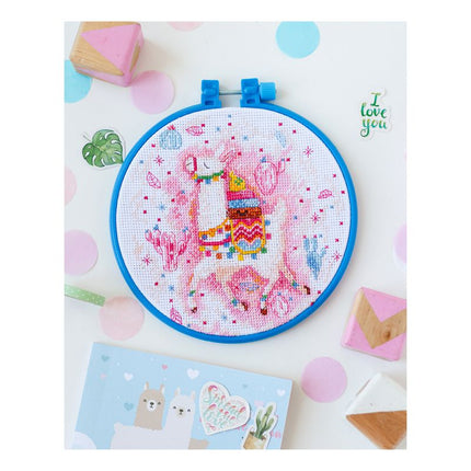Counted Cross Stitch Kit "Llama-llama"