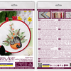 Counted Cross Stitch Kit "And in the basket is a cat"