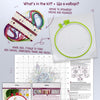Counted Cross Stitch Kit "And in the basket is a cat"