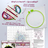 Counted Cross Stitch Kit "Flower"