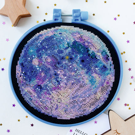 Counted Cross Stitch Kit "Moon's melody"