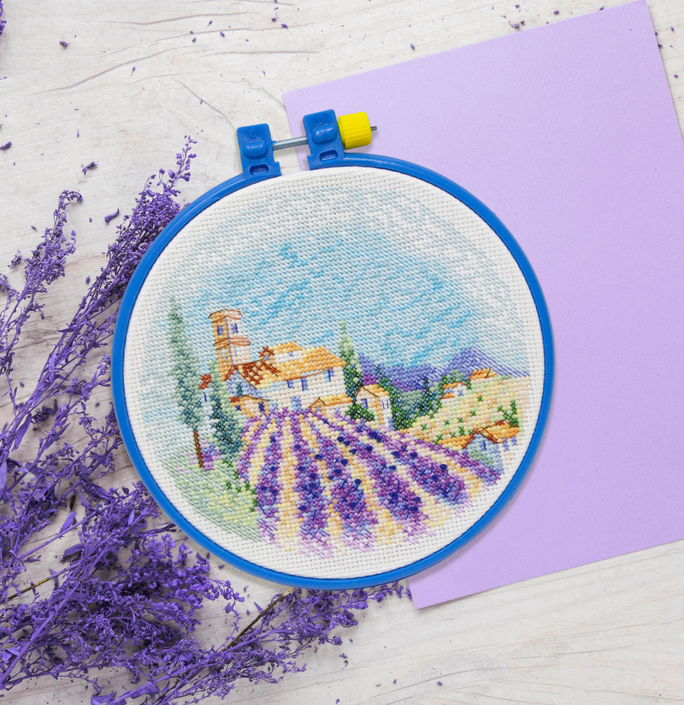 Counted Cross Stitch Kit "Paths of Provence"