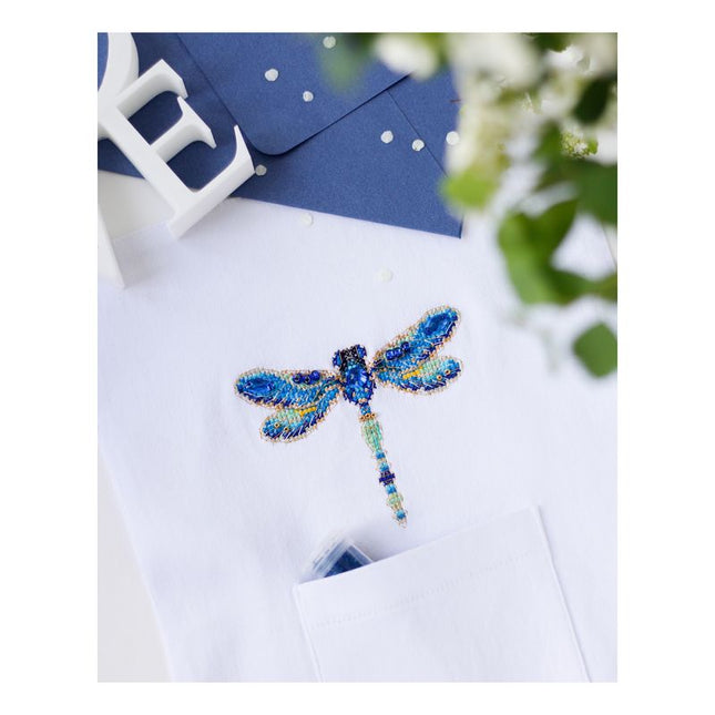 Cross stitch patch kit "Dragonfly-1"
