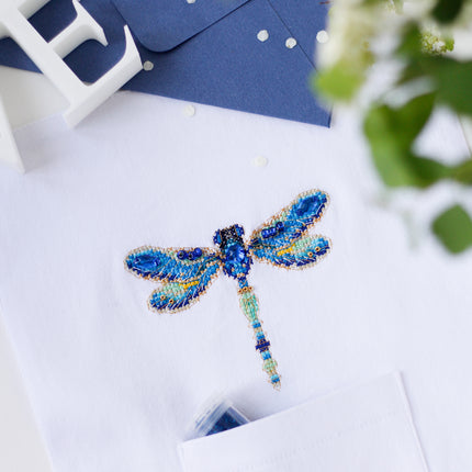 Cross stitch patch kit "Dragonfly-1"