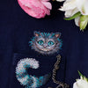 Cross stitch patch kit "Cheshire Cat-1"