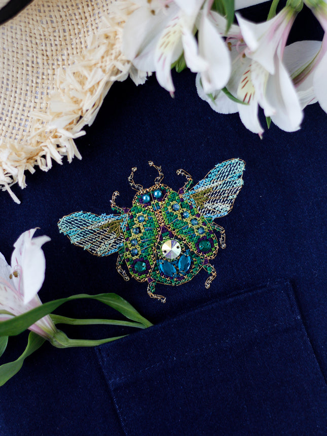Cross stitch patch kit "Mau-sit-sit"