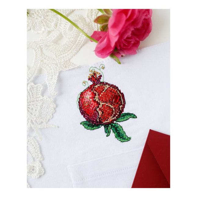 Cross stitch patch kit "Garnet"