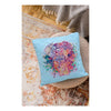 DIY Cross Stitch Pillow Kit "Elephant"