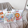 DIY Cross Stitch Pillow Kit "Elephant cub"