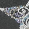 DIY Bead Embroidery Kit "Lace star"  5.9"x5.9" / 15.0x15.0 cm