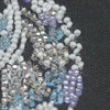 DIY Bead Embroidery Kit "Lace ball"  5.9"x5.9" / 15.0x15.0 cm