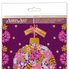 DIY Bead Embroidery Kit "Flower ball"  5.9"x5.9" / 15.0x15.0 cm
