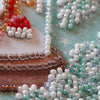DIY Bead Embroidery Kit "Cheerful house"  5.9"x5.9" / 15.0x15.0 cm