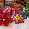 DIY Bead Embroidery Kit "Cheerful tiger"  5.9"x5.9" / 15.0x15.0 cm