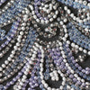 DIY Bead Embroidery Kit "Herringbone silver"
