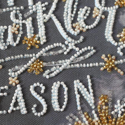 DIY Bead Embroidery Kit "Bengal lights"