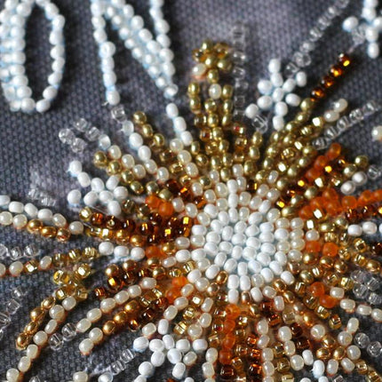 DIY Bead Embroidery Kit "Bengal lights"
