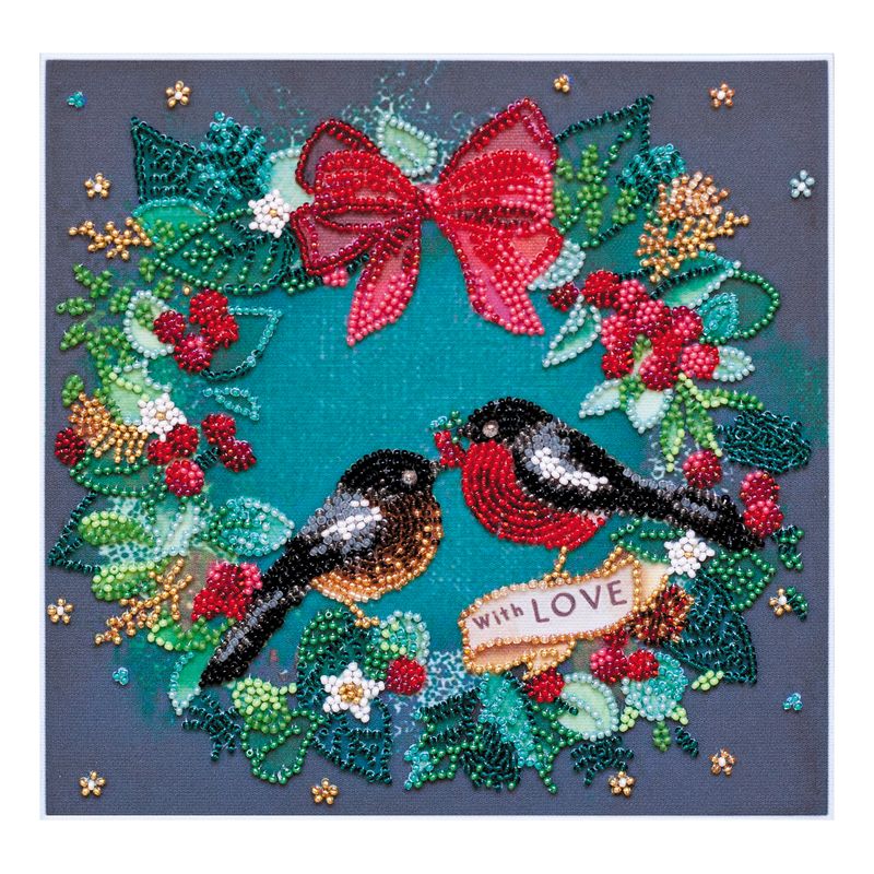 DIY Bead Embroidery Kit "Would you like a berry?"