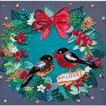 DIY Bead Embroidery Kit "Would you like a berry?"