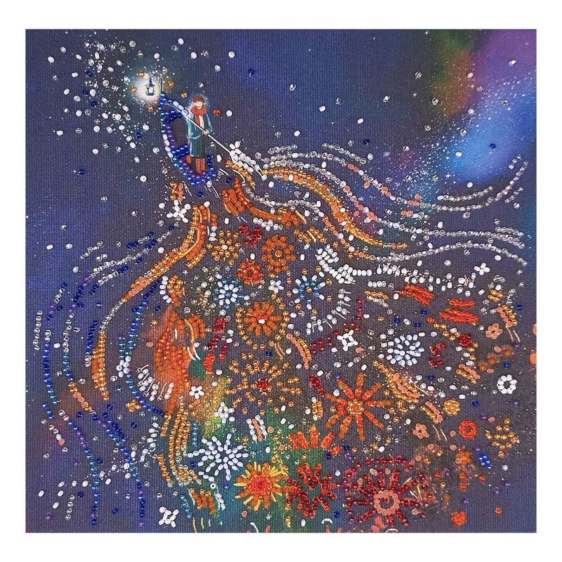 DIY Bead Embroidery Kit "The Little Prince"