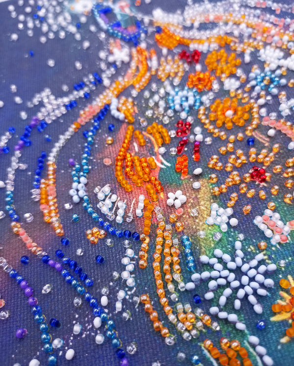 DIY Bead Embroidery Kit 