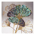 DIY Bead Embroidery Kit "Emerald leaves"