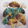 DIY Bead Embroidery Kit "Emerald branch"
