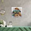 DIY Bead Embroidery Kit "Emerald branch"