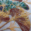 DIY Bead Embroidery Kit "Emerald branch"