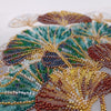 DIY Bead Embroidery Kit "Emerald branch"