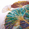 DIY Bead Embroidery Kit "Emerald branch"