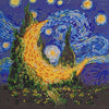 DIY Bead Embroidery Kit "Cypress moon"
