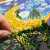 DIY Bead Embroidery Kit "Cypress moon"