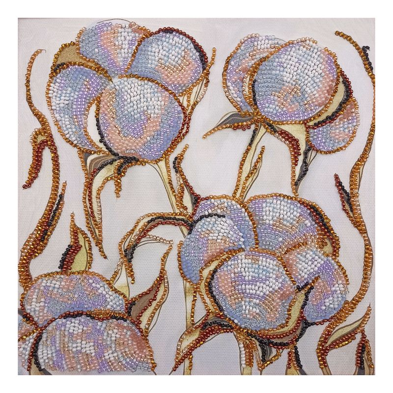DIY Bead Embroidery Kit "Gentle touch"