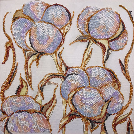 DIY Bead Embroidery Kit "Gentle touch"