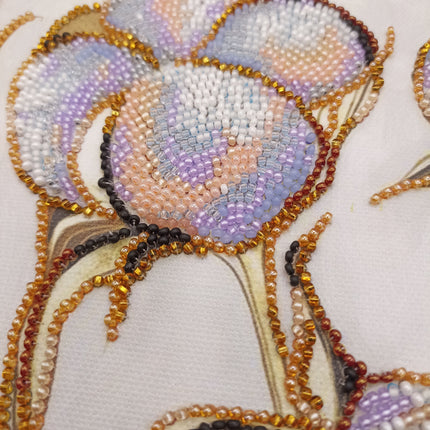DIY Bead Embroidery Kit "Gentle touch"