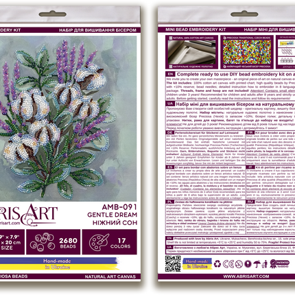DIY Bead Embroidery Kit "Gentle dream"
