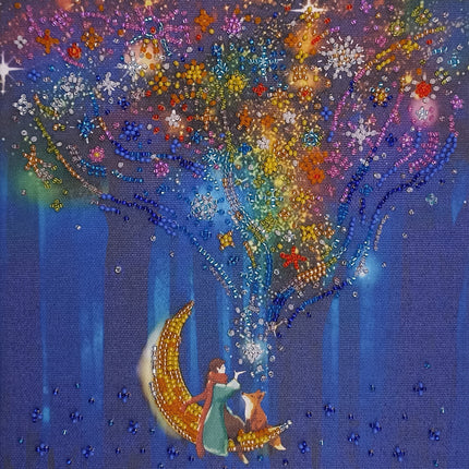 DIY Bead Embroidery Kit "Dreamer"