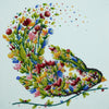 DIY Bead Embroidery Kit "A singing bird"