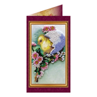 DIY Bead embroidery postcard kit 