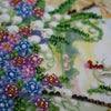 DIY Bead embroidery postcard kit "Happy Angel Day – 1"